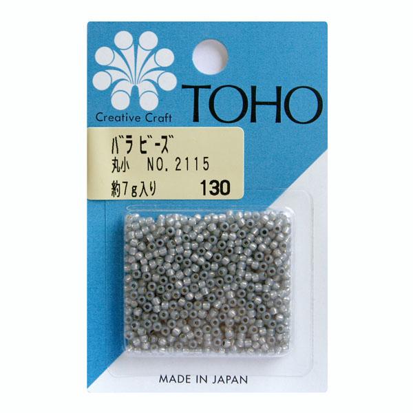 TOHO Maruko Beads Loose Pack Beads Approx. 2.2mm Outer Diameter Approx. 7g Per Pack No. 2115