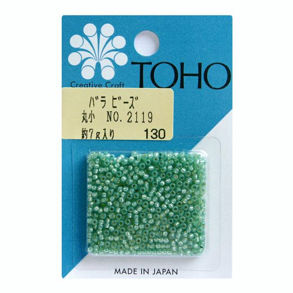 TOHO Round Small Beads Loose Pack Beads Approx. 2.2mm Outer Diameter Approx. 7g Per Pack No.2119