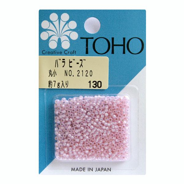 TOHO Maruko Beads Loose Pack Beads Approx. 2.2mm Outer Diameter Approx. 7g Per Pack No.2120