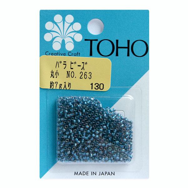 TOHO Maruko Beads Loose Pack Beads Approx. 2.2mm Outer Diameter Approx. 7g Per Pack No. 263