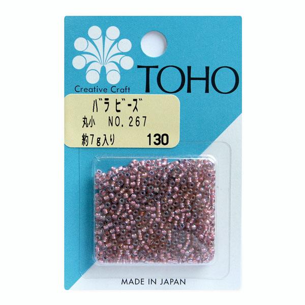 TOHO Maruko Beads Loose Pack Beads Approx. 2.2mm Outer Diameter Approx. 7g Per Pack No. 267