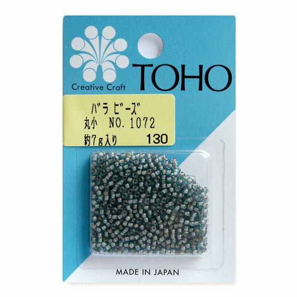 TOHO Maruko Beads Loose Pack Beads Approx. 2.2mm Outer Diameter Approx. 7g Per Pack No.1072