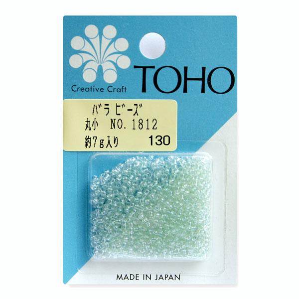 TOHO Maruko Beads Loose Pack Beads Approx. 2.2mm Outer Diameter Approx. 7g Per Pack No.1812