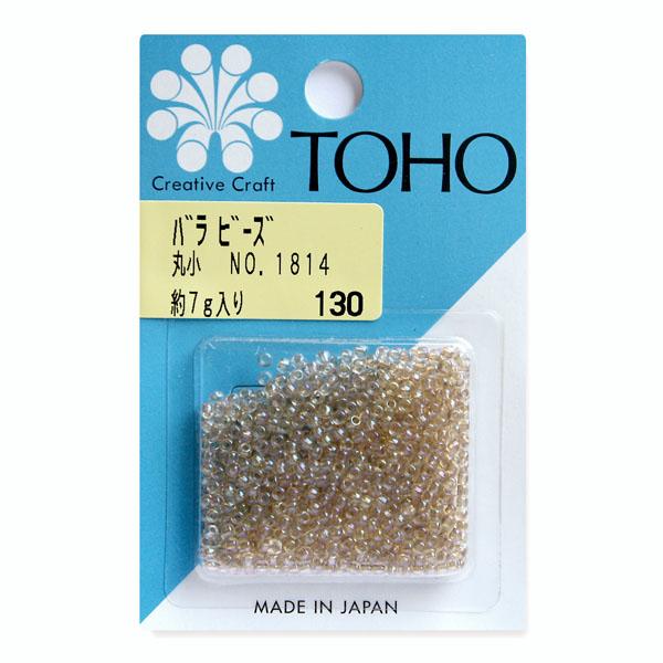 TOHO Maruko Beads Loose Pack Beads Approx. 2.2mm Outer Diameter Approx. 7g Per Pack No.1814