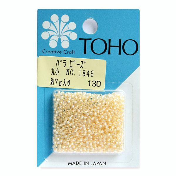 TOHO Maruko Beads Loose Pack Beads Approx. 2.2mm Outer Diameter Approx. 7g Per Pack No.1846