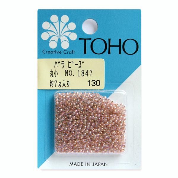 TOHO Maruko Beads Loose Pack Beads Approx. 2.2mm Outer Diameter Approx. 7g Per Pack No.1847