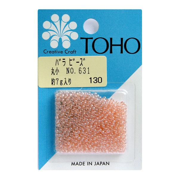 TOHO Maruko Beads Loose Pack Beads Approx. 2.2mm Outer Diameter Approx. 7g Per Pack No. 631