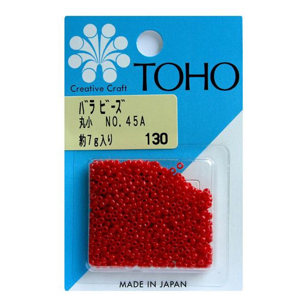 TOHO Round Small Beads Loose Pack Beads Approx. 2.2mm Outer Diameter Approx. 7g Per Pack No. 45A