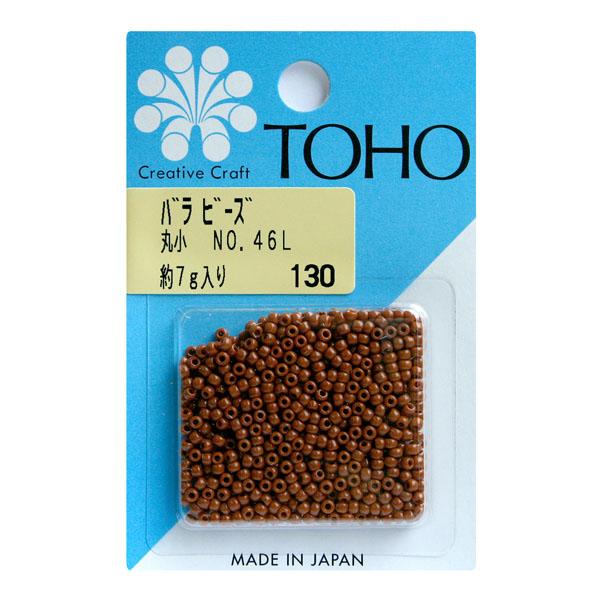 TOHO Round Small Beads Loose Pack Beads Approx. 2.2mm Outer Diameter Approx. 7g Per Pack No. 46L