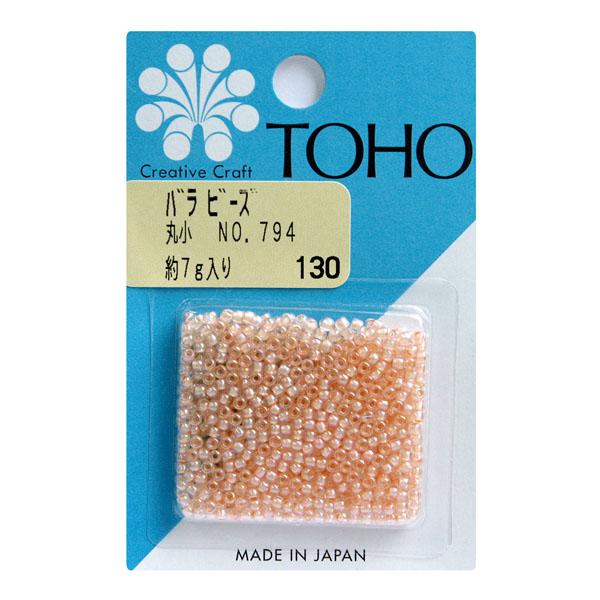 TOHO Maruko Beads Loose Pack Beads Approx. 2.2mm Outer Diameter Approx. 7g Per Pack No. 794