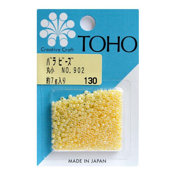 TOHO Round Small Beads Loose Pack Beads Approx. 2.2mm Outer Diameter Approx. 7g Per Pack No.902