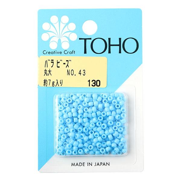 TOHO Marudai Beads Loose Pack Beads Approx. 3mm Outer Diameter Approx. 7g Per Pack No. 43