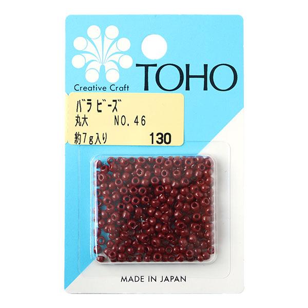 TOHO Marudai Beads Loose Pack Beads Approx. 3mm Outer Diameter Approx. 7g Per Pack No. 46