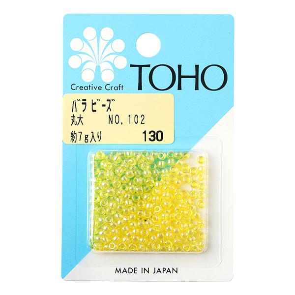 TOHO Marudai Beads Loose Pack Beads Approx. 3mm Outer Diameter Approx. 7g Per Pack No. 102