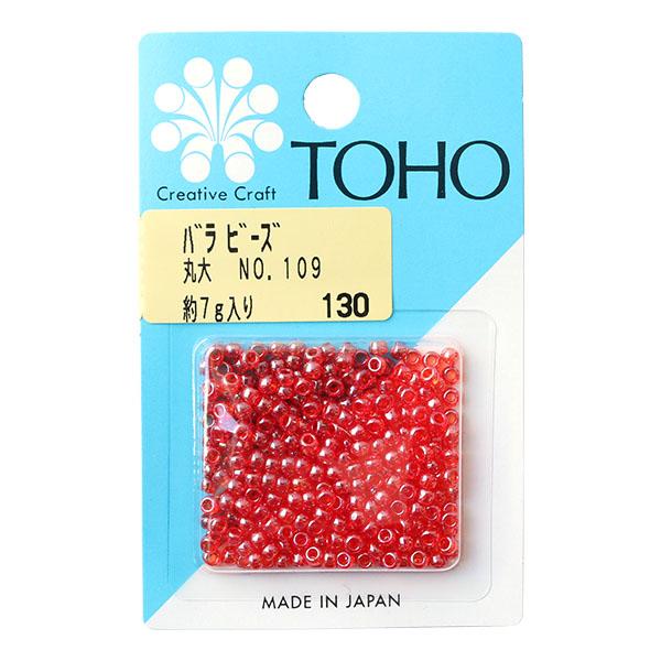 TOHO Marudai Beads Loose Pack Beads Approx. 3mm Outer Diameter Approx. 7g Per Pack No. 109