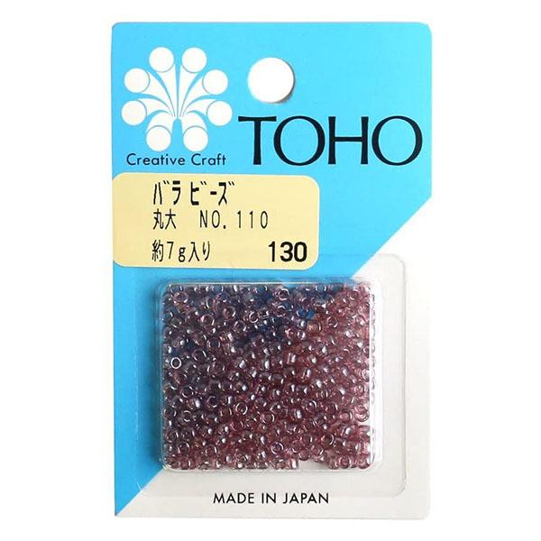 TOHO Marudai Beads Loose Pack Beads Approx. 3mm Outer Diameter Approx. 7g Per Pack No. 110