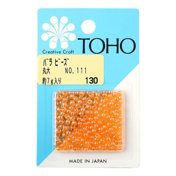 TOHO Marudai Beads Loose Pack Beads Approx. 3mm Outer Diameter Approx. 7g Per Pack No. 111