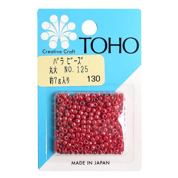 TOHO Marudai Beads Loose Pack Beads Approx. 3mm Outer Diameter Approx. 7g Per Pack No.125