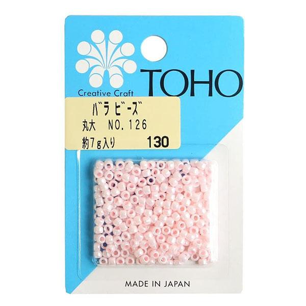 TOHO Marudai Beads Loose Pack Beads Approx. 3mm Outer Diameter Approx. 7g Per Pack No.126