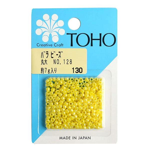 TOHO Marudai Beads Loose Pack Beads Approx. 3mm Outer Diameter Approx. 7g Per Pack No. 128