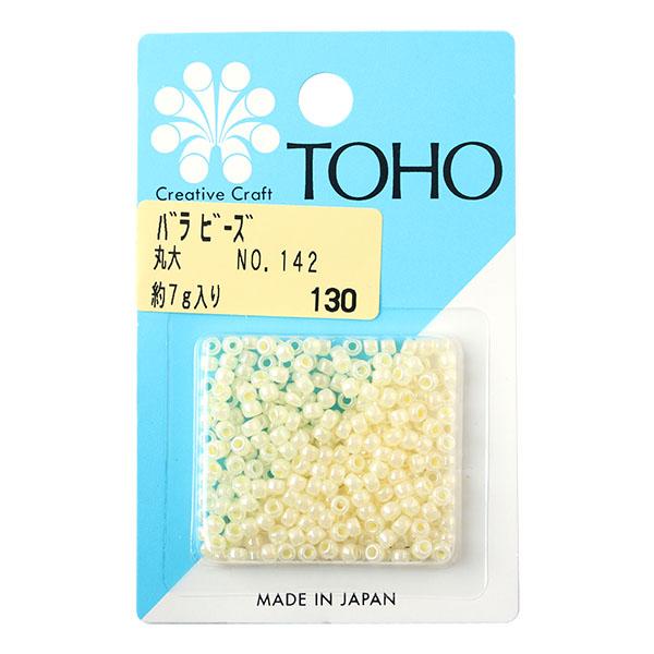 TOHO Marudai Beads Loose Pack Beads Approx. 3mm Outer Diameter Approx. 7g Per Pack No.142