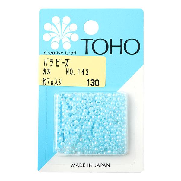 TOHO Marudai Beads Loose Pack Beads Approx. 3mm Outer Diameter Approx. 7g Per Pack No. 143