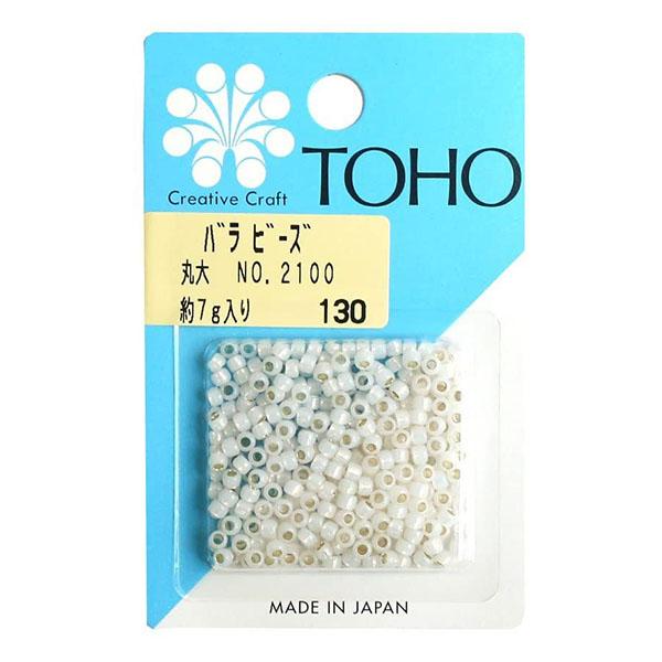 TOHO Marudai Beads Loose Pack Beads Approx. 3mm Outer Diameter Approx. 7g Per Pack No. 2100