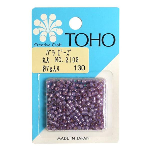 TOHO Marudai Beads Loose Pack Beads Approx. 3mm Outer Diameter Approx. 7g Per Pack No. 2108