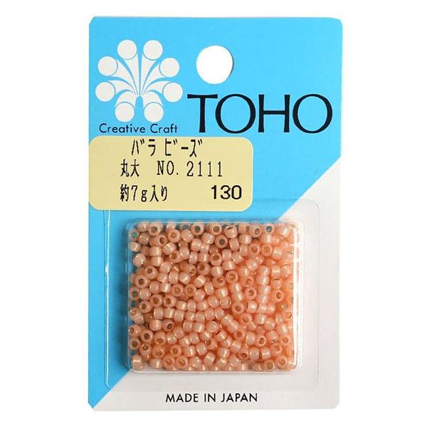 TOHO Marudai Beads Loose Pack Beads Approx. 3mm Outer Diameter Approx. 7g Per Pack No. 2111