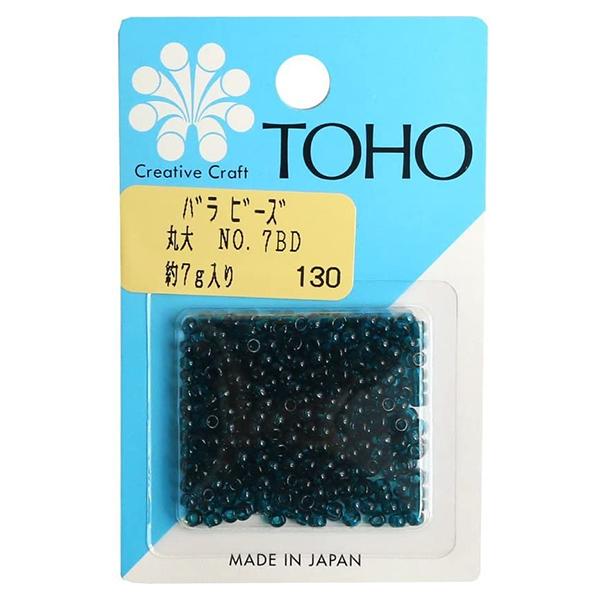 TOHO Marudai Beads Loose Pack Beads Approx. 3mm Outer Diameter Approx. 7g Per Pack No.7BD