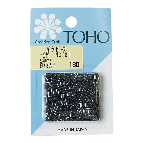 TOHO Bamboo Beads One-Minute Bamboo Loose Pack Length approx. 3mm Approx. 7g No.81