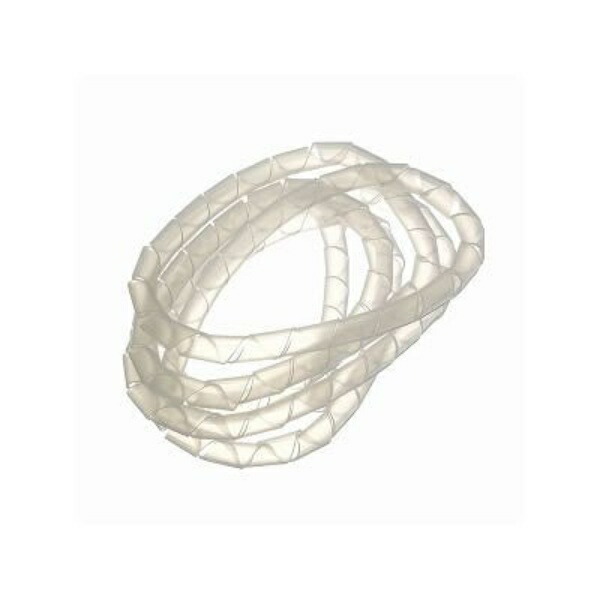 YAZAWA Cable Organizer Tube Inner Diameter: 6mm White 1.5m FCT6W YAZAWA