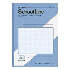 Apica Learning Notebook School Line LS10-1 10mm Grid B5 Aqua