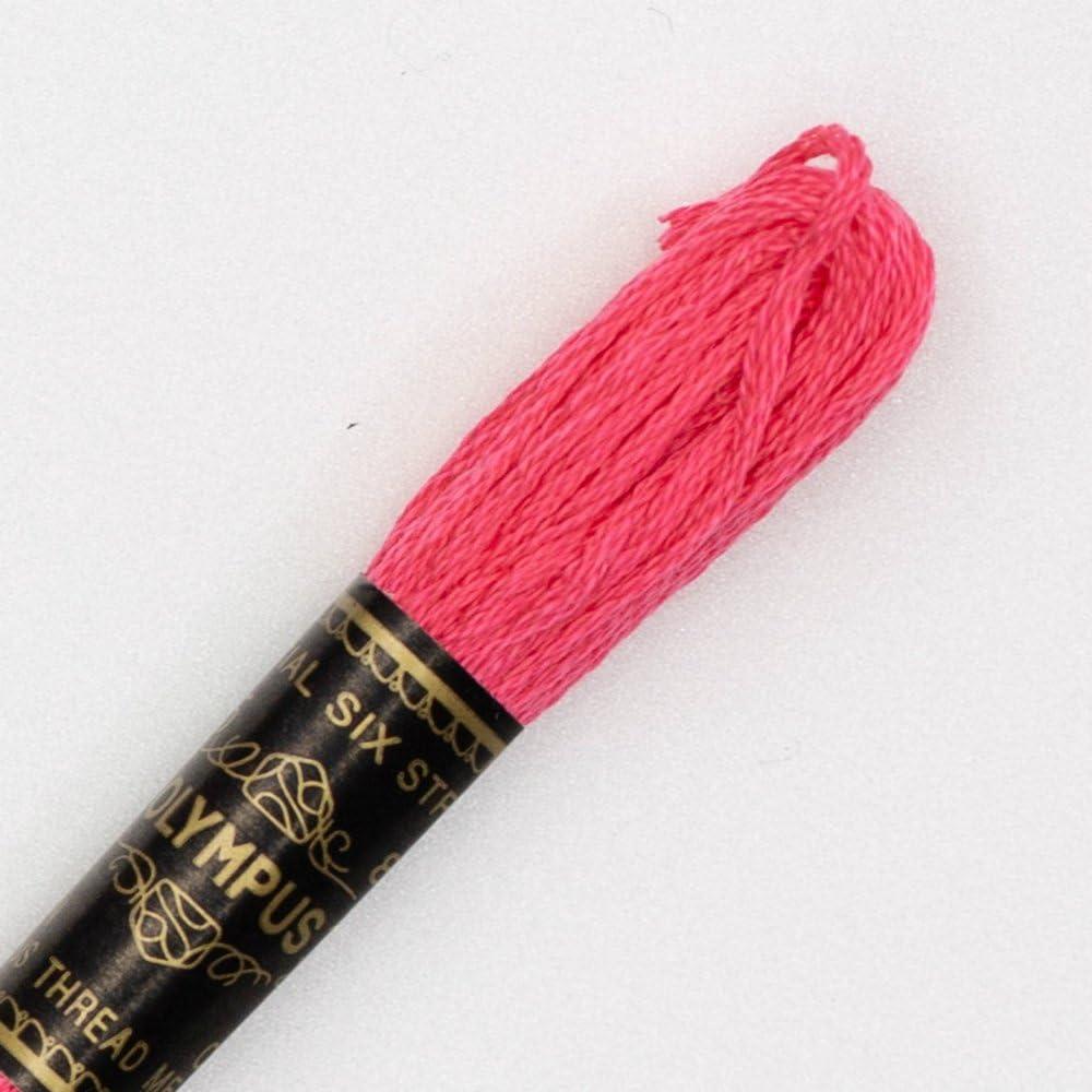 Olympus No. 25 Embroidery Thread 106 Red/Pink Series