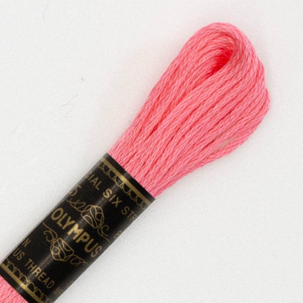 Olympus No. 25 Embroidery Thread 154 Red/Pink Series