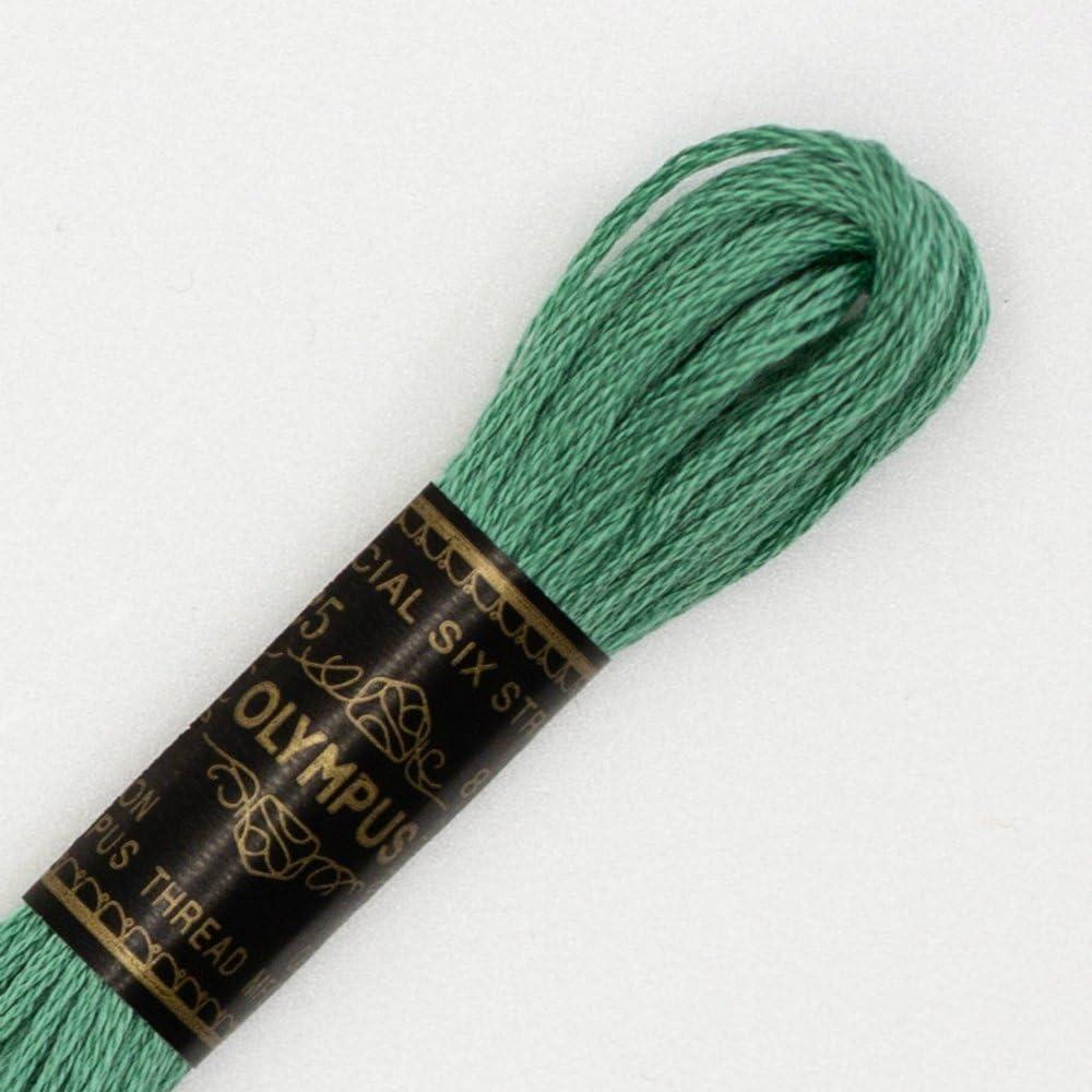 Olimpas No. 25 Embroidery Thread 203 Green
