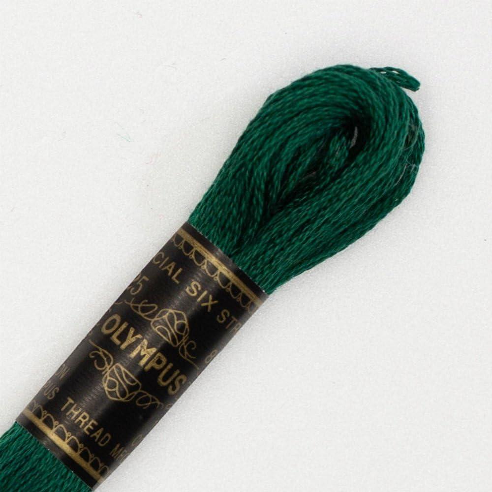 Olimpas No. 25 Embroidery Thread 206 Green