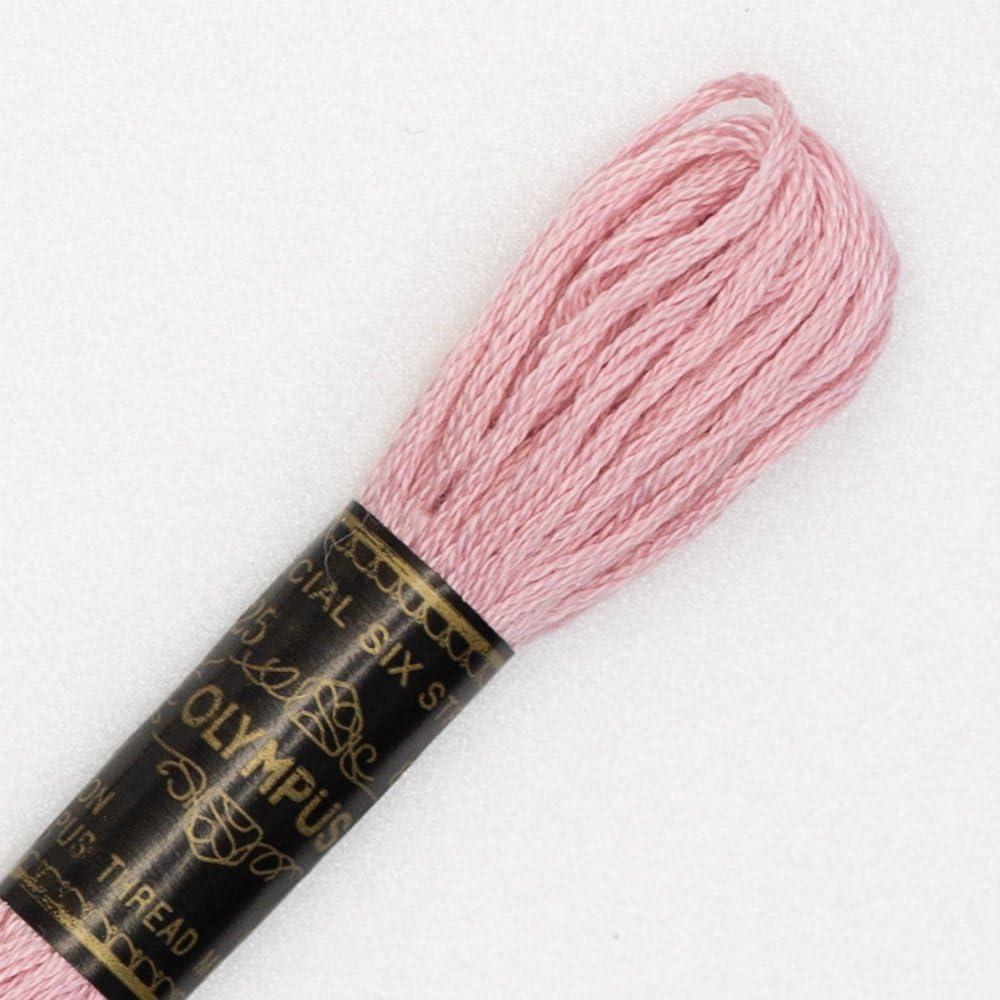 Olympus No. 25 Embroidery Thread 1702 Red-Pink Series