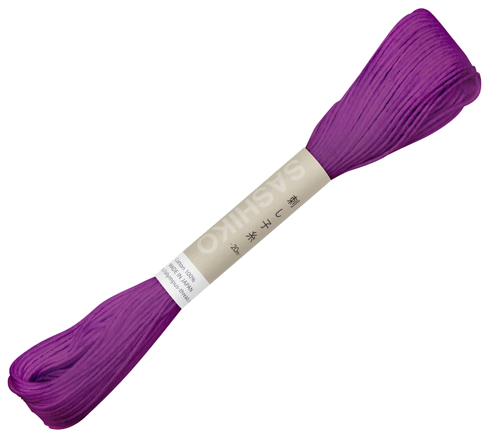 Olimpas Sashiko Thread Single Color 1 skein Approx. 20m COL. 35