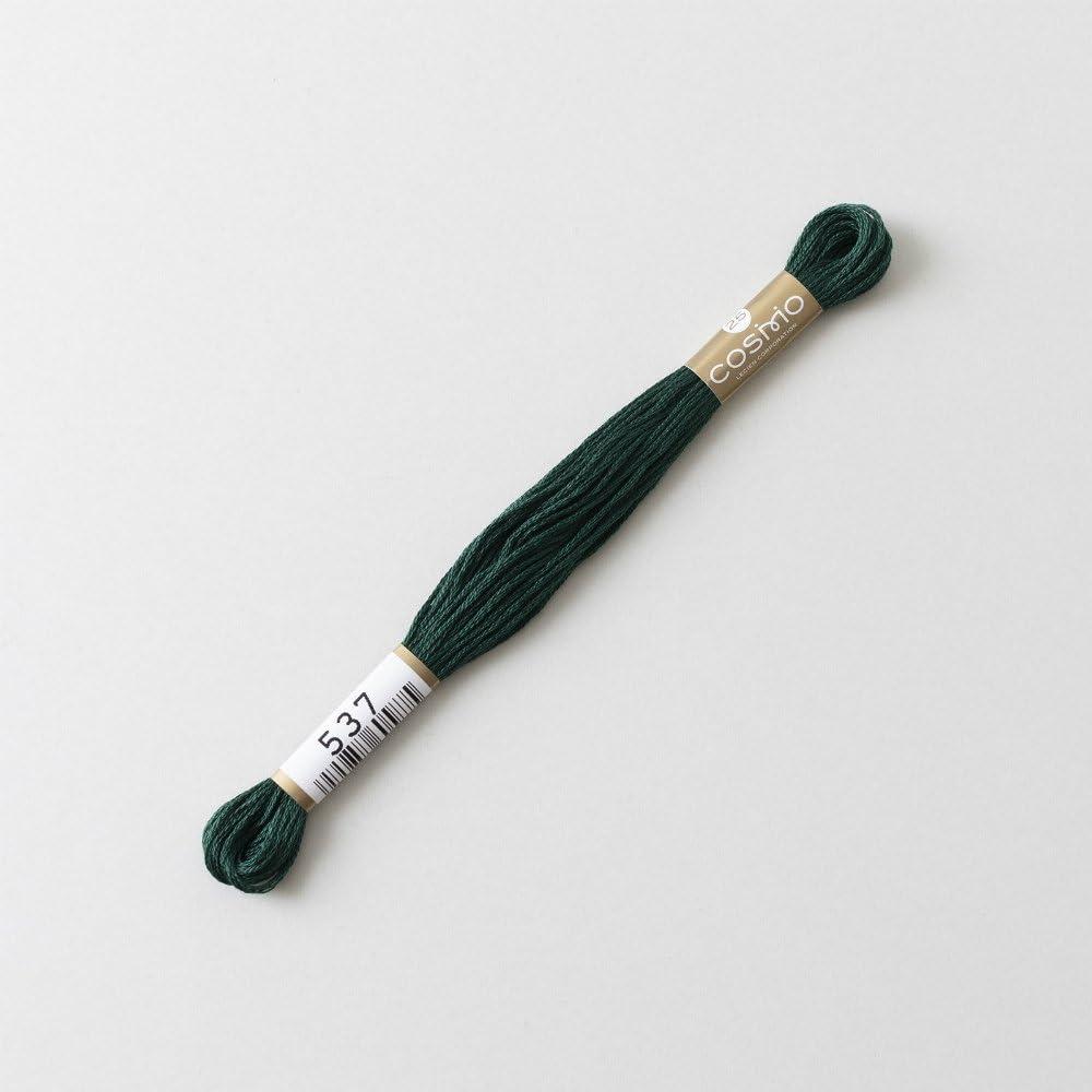COSMO Embroidery Thread No. 25 537 Green