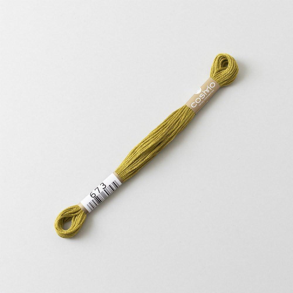 COSMO Embroidery Thread No. 25 673 Green
