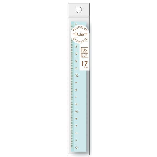 Nishikei Macaron Ruler 17cm Ruler Mint MR-17MI
