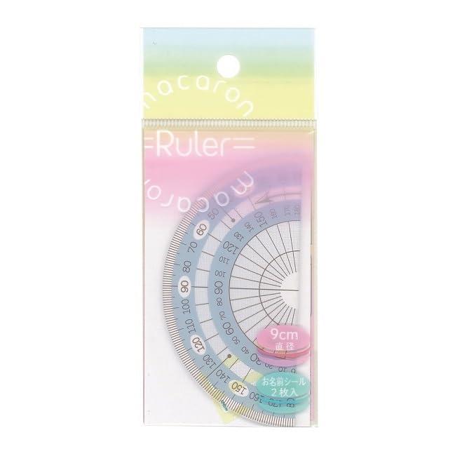 Nishikei Macaron Series Pastel Color Protractor (Mint)