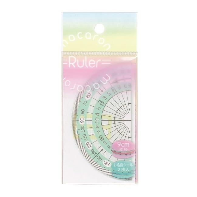 Nishikei Macaron Series Pastel Colors Protractor (Pistachio)