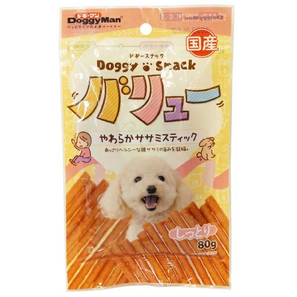 Doggyman Doggy Snack Value Soft Chicken Breast Sticks 80g