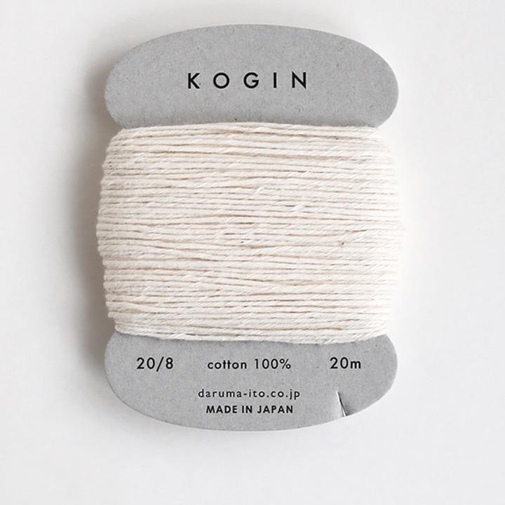 Daruma Kogin Thread Card Wrapped Col.A 20m 01-2420