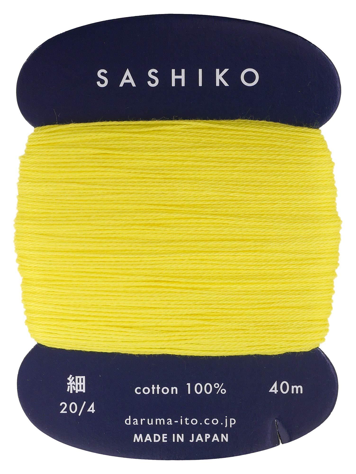 Daruma Yokota Daruma Sashiko Thread (Fine) Card-Wound Col.203 40m 01-2400