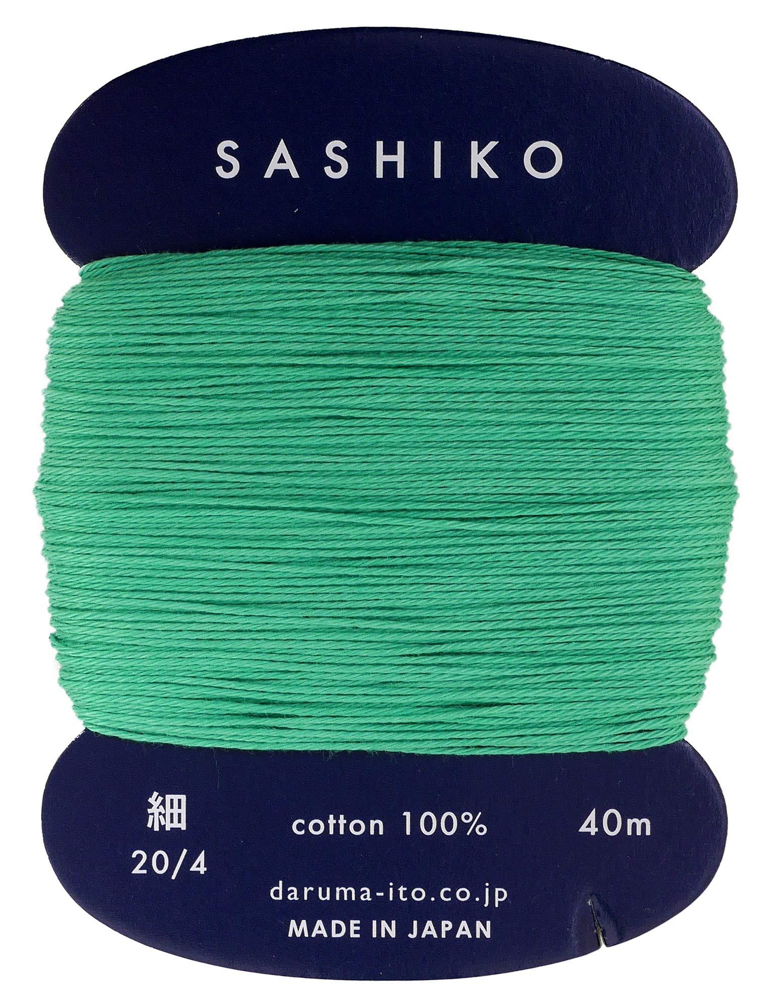 Daruma Yokota Daruma Sashiko Thread (Fine) Card-Wound Col.207 40m 01-2400