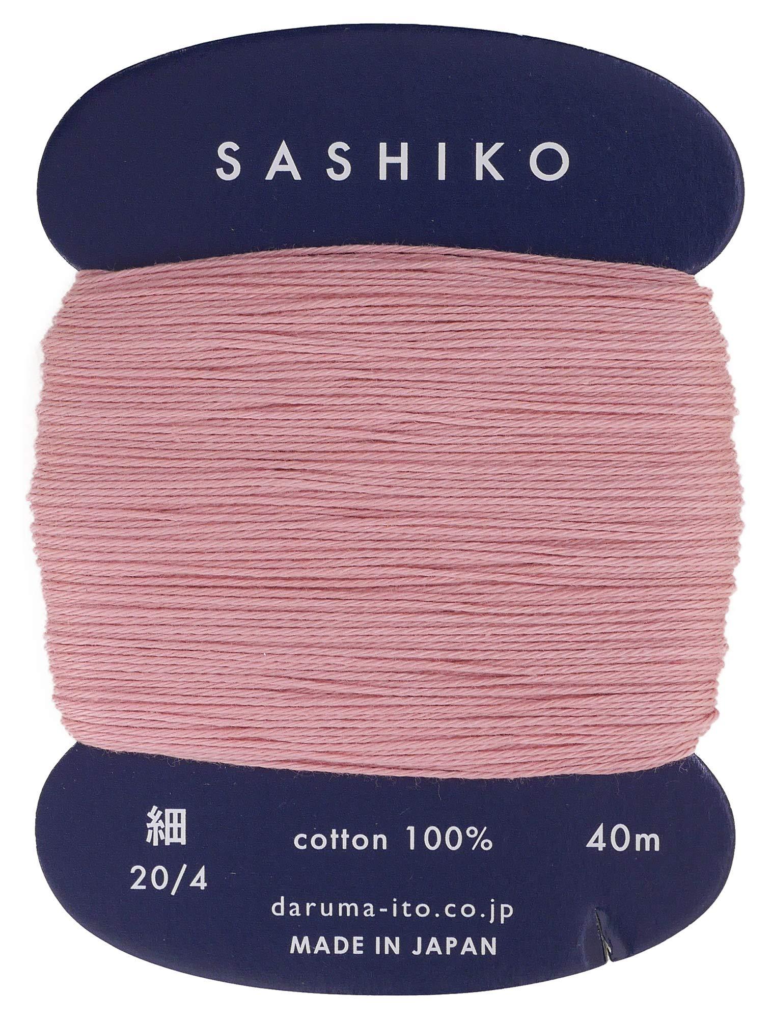 Daruma Yokota Daruma Sashiko Thread (Fine) Card-Wound Col.211 40m 01-2400