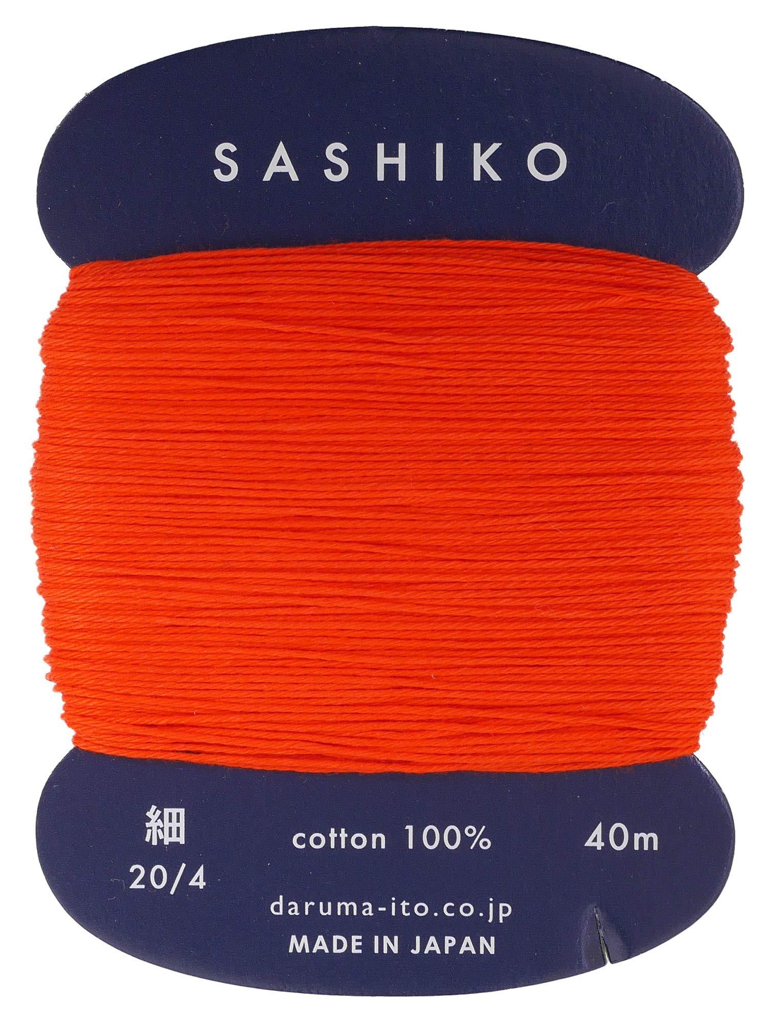 Daruma Yokota Daruma Sashiko Thread (Fine) Card-Wound Col.212 40m 01-2400